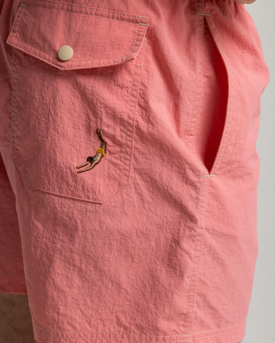 Pink Swim Shorts