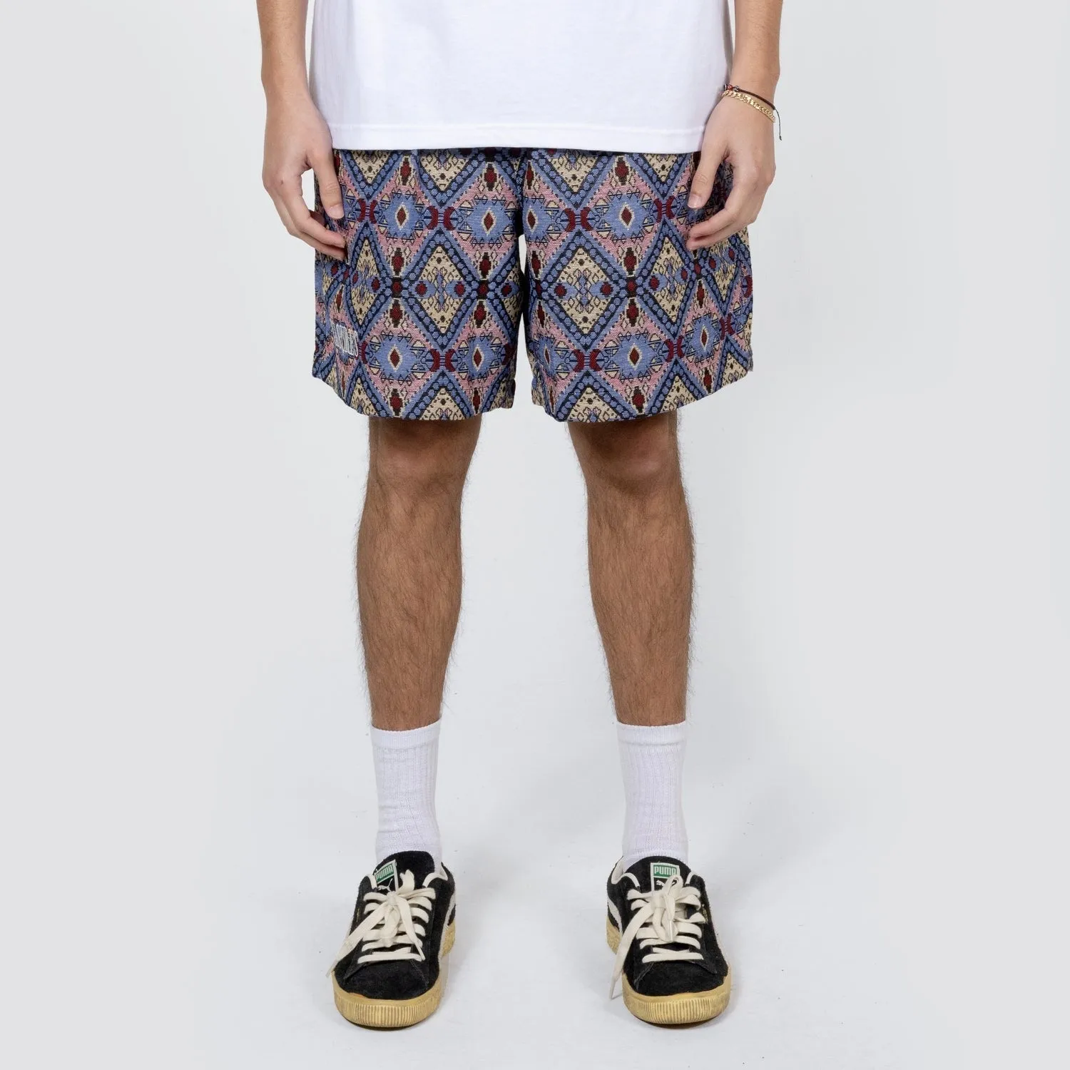 Pleasures Men Coffer Short Blue