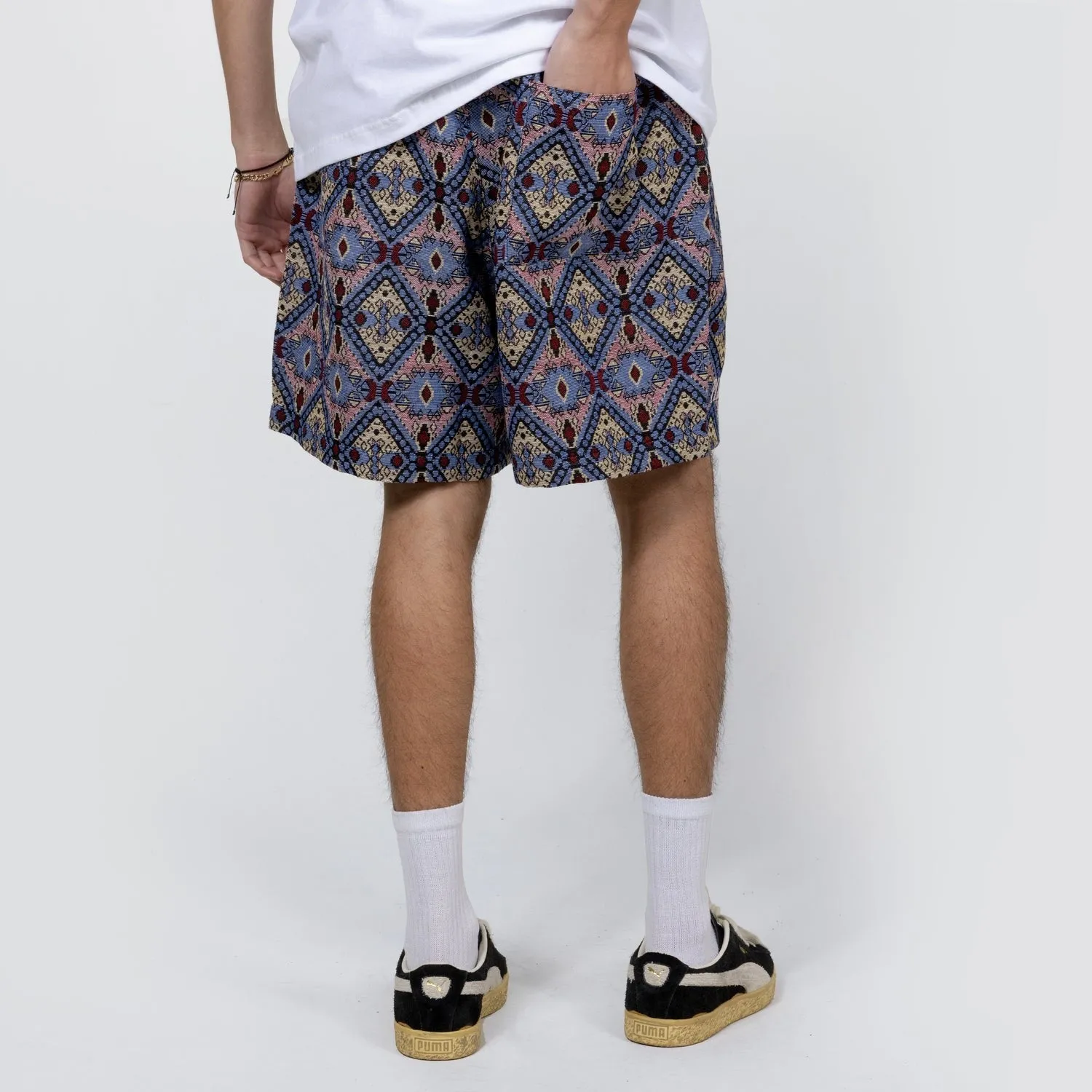 Pleasures Men Coffer Short Blue