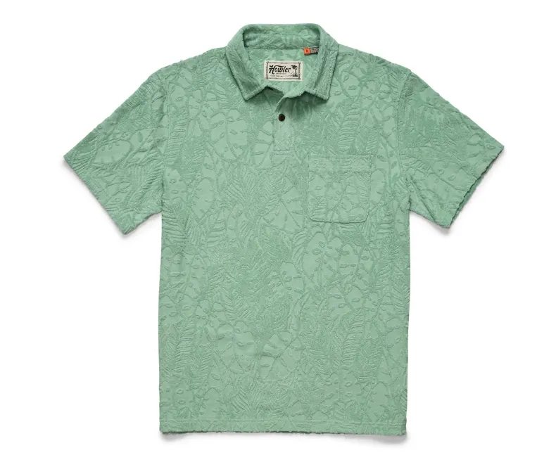 Plusherman Terry Polo: Leafy