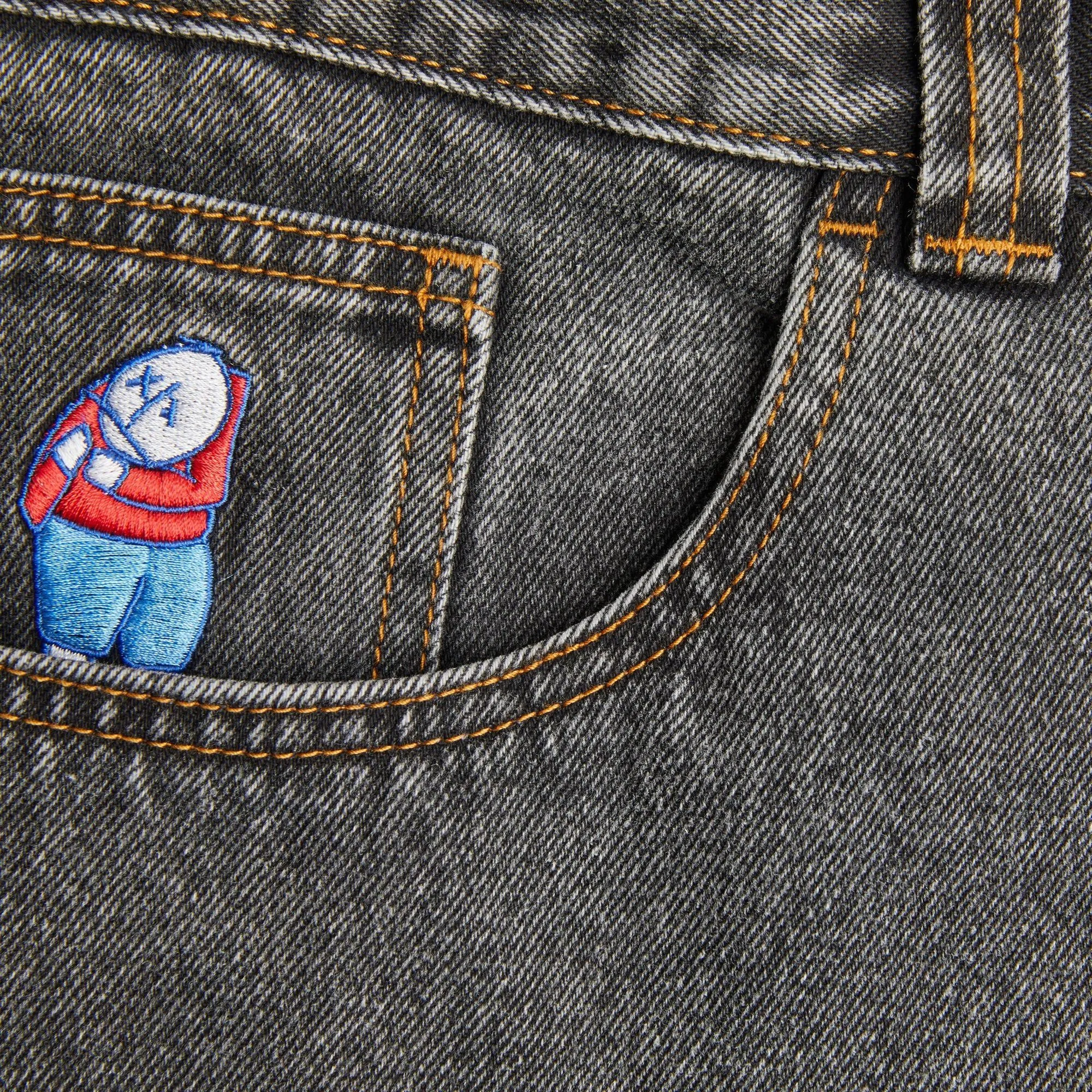 Polar Big Boy Jeans Washed Black