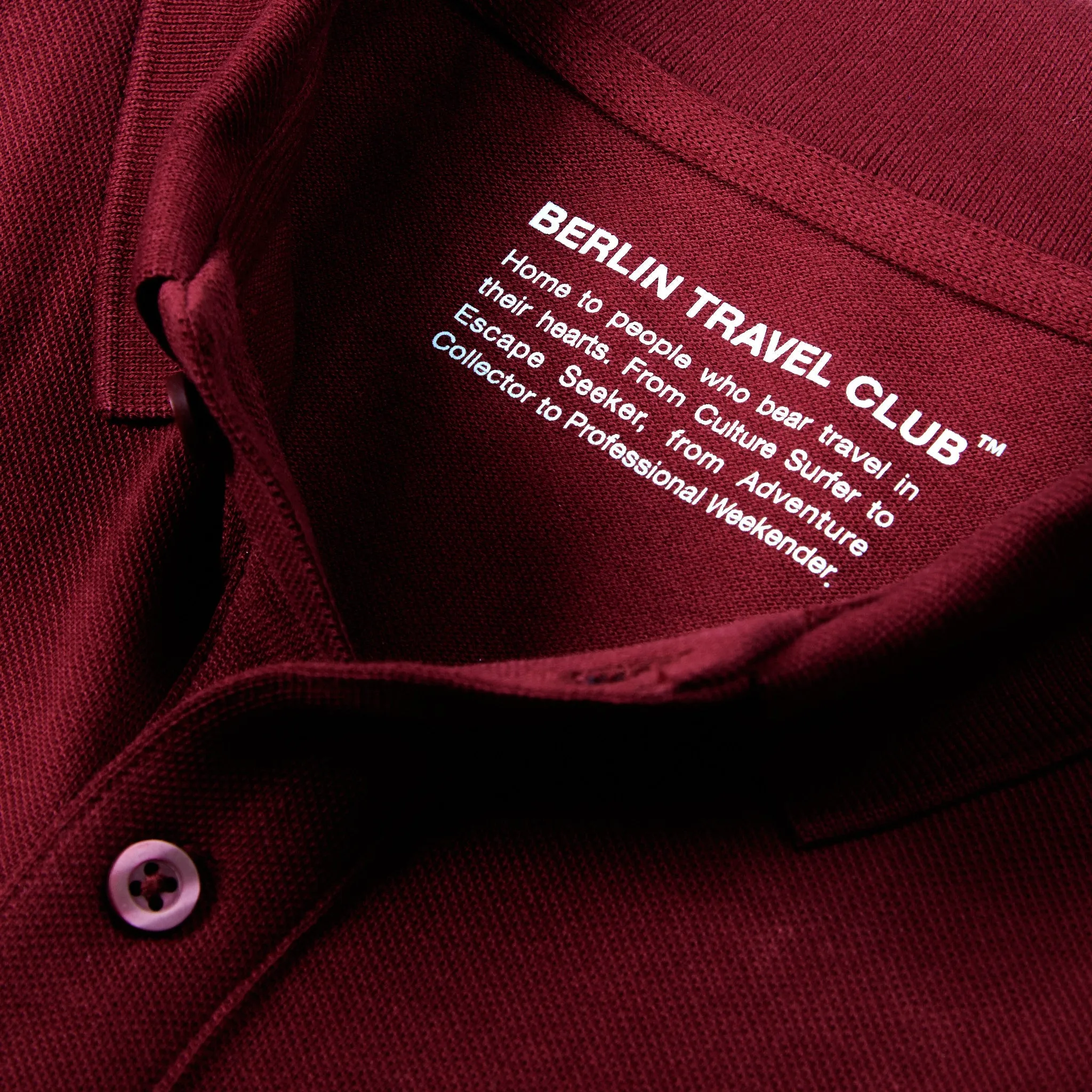Polo "Il Tucano" - Burgundy
