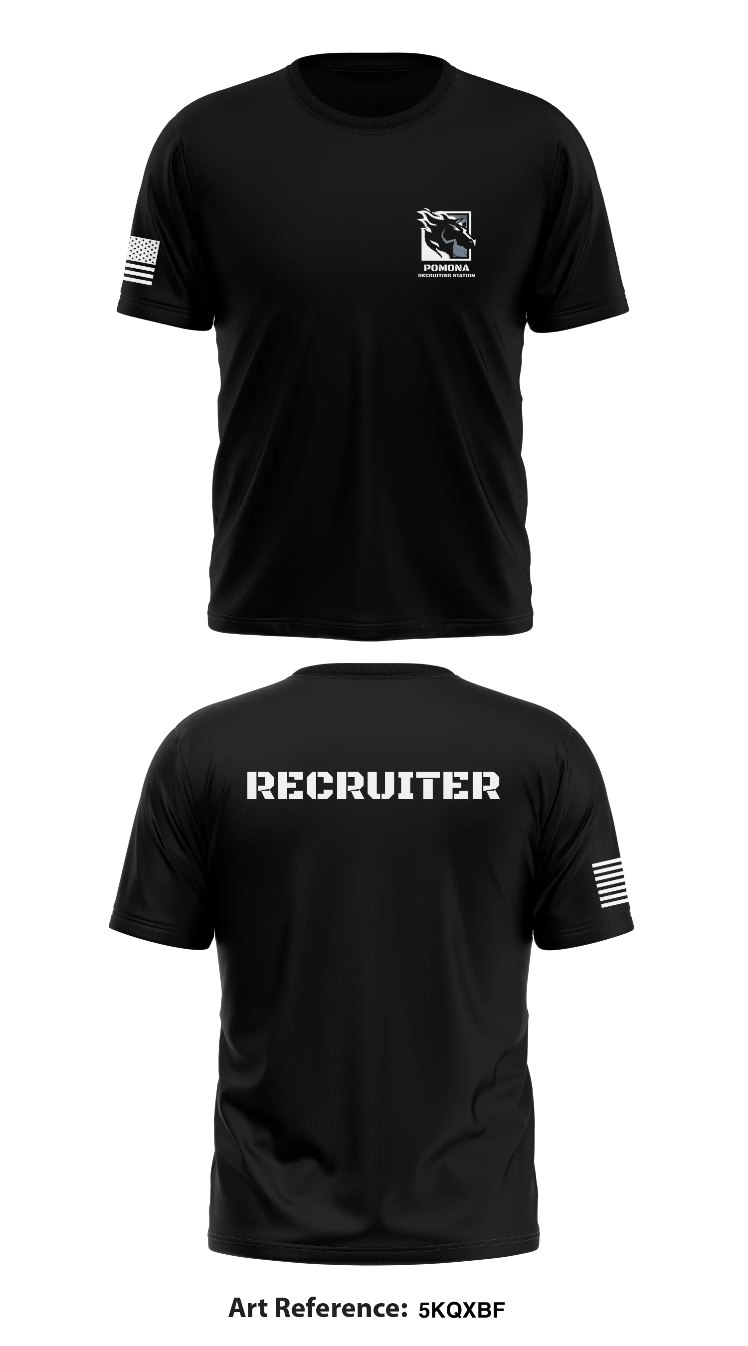 Pomona Recruiting Station Store 1 Core Men's SS Performance Tee - 5KQxbf