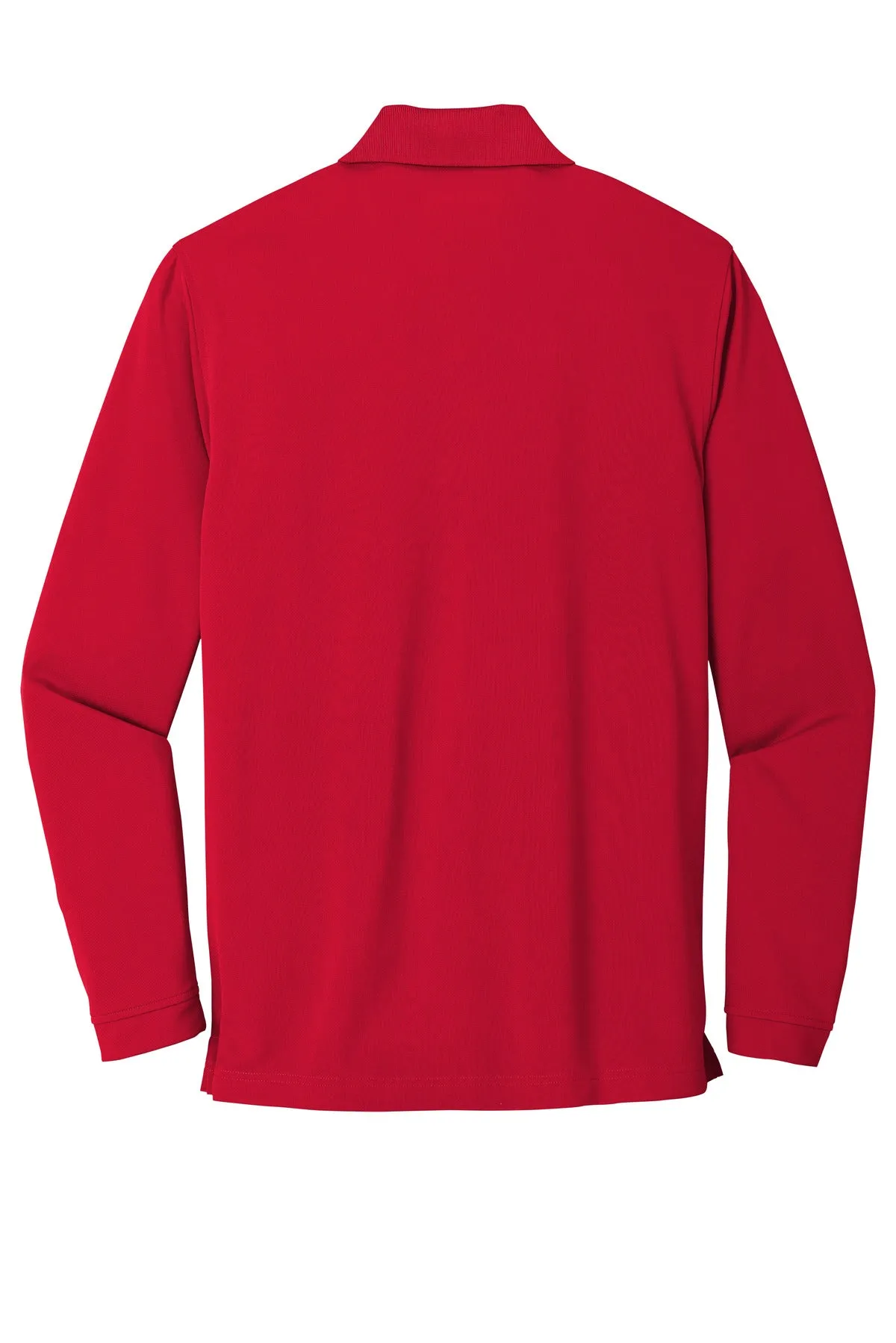 Port Authority  Dry Zone  UV Micro-Mesh Long Sleeve Polo K110LS Rich Red