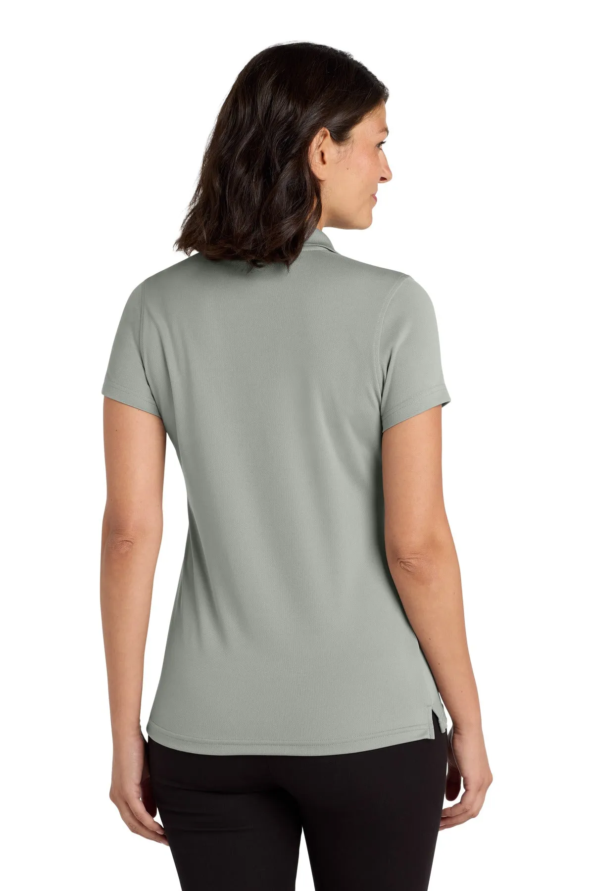 Port Authority Women's Dry Zone UV Micro-Mesh Polo. LK110 Gusty Grey