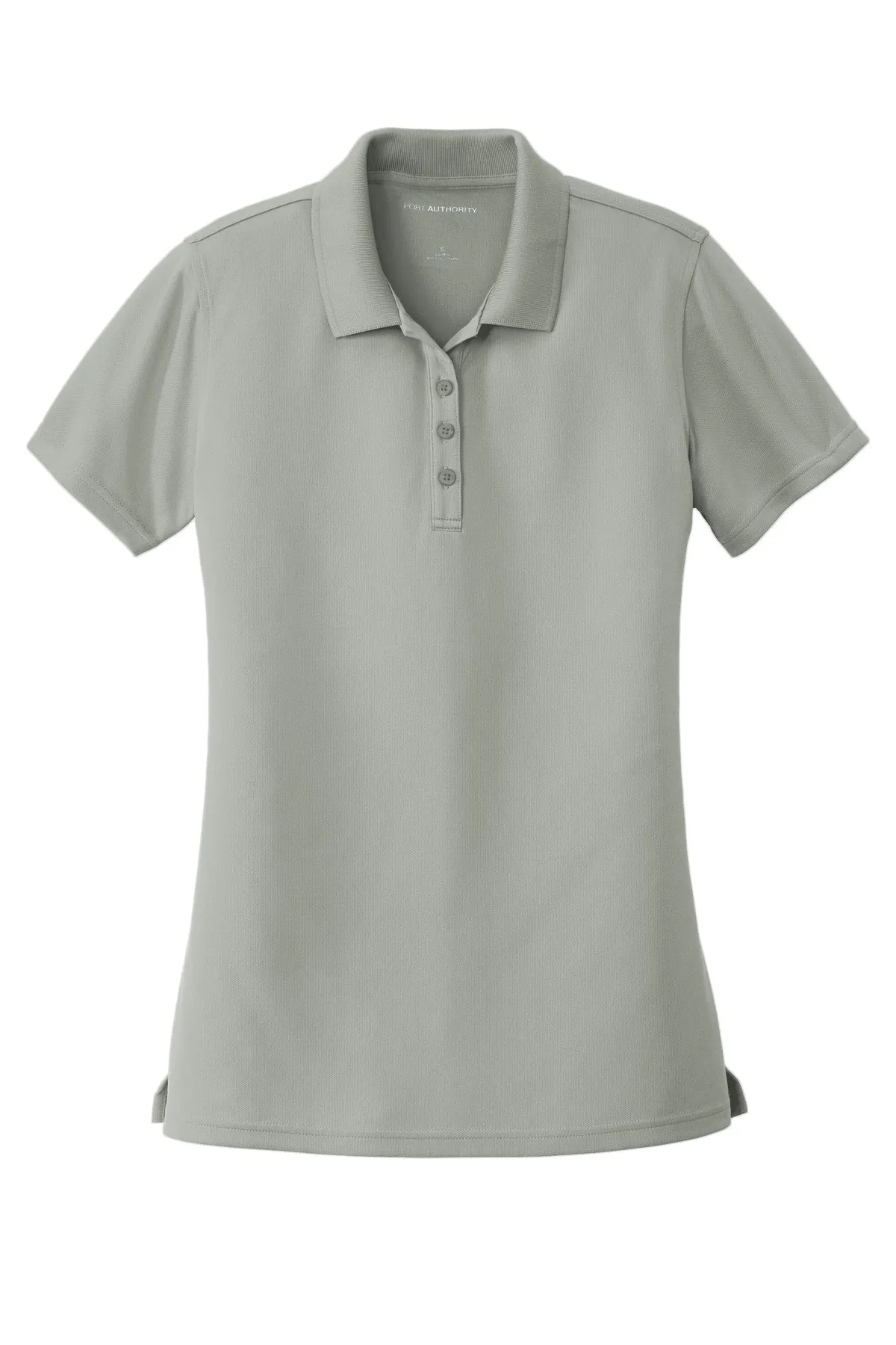 Port Authority Women's Dry Zone UV Micro-Mesh Polo. LK110 Gusty Grey