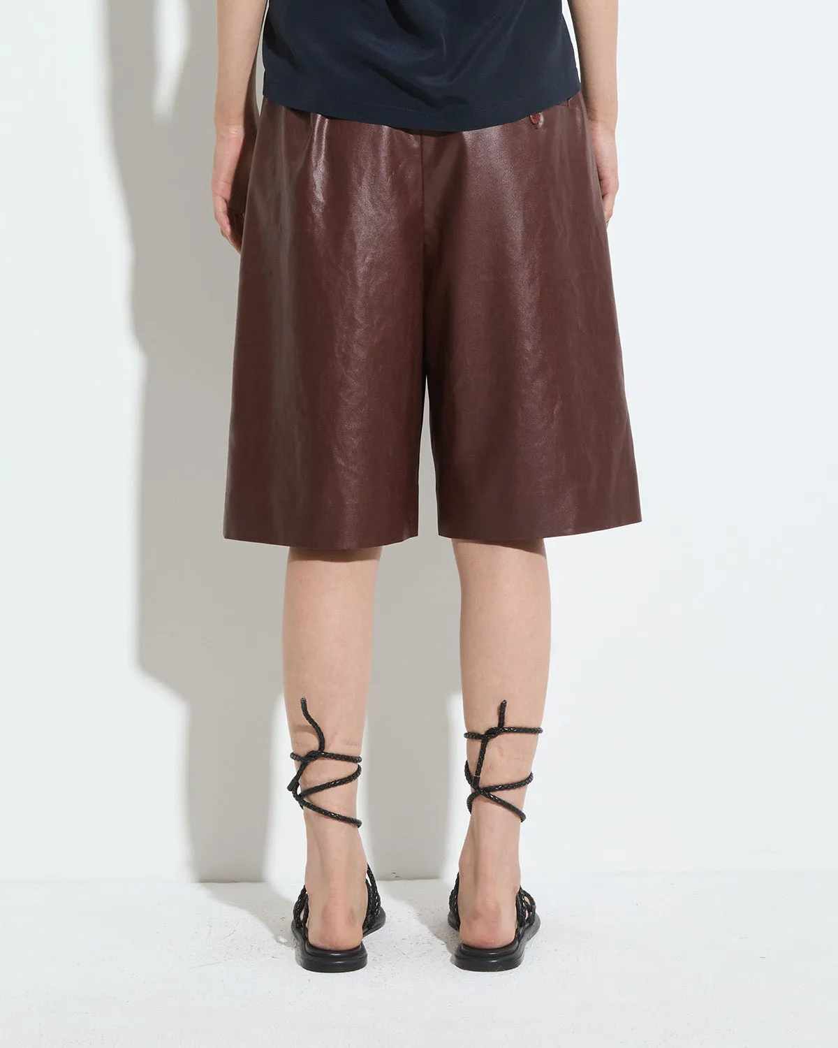 Posur Shorts Dark Rust