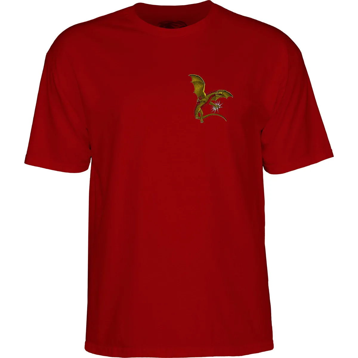 Powell Peralta - Dragon Logo Tee Burgundy