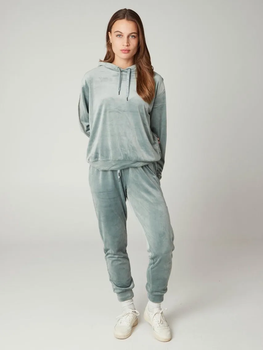 PROTEST PRTSELENE Comfy Velvet Pants | Auroragreen