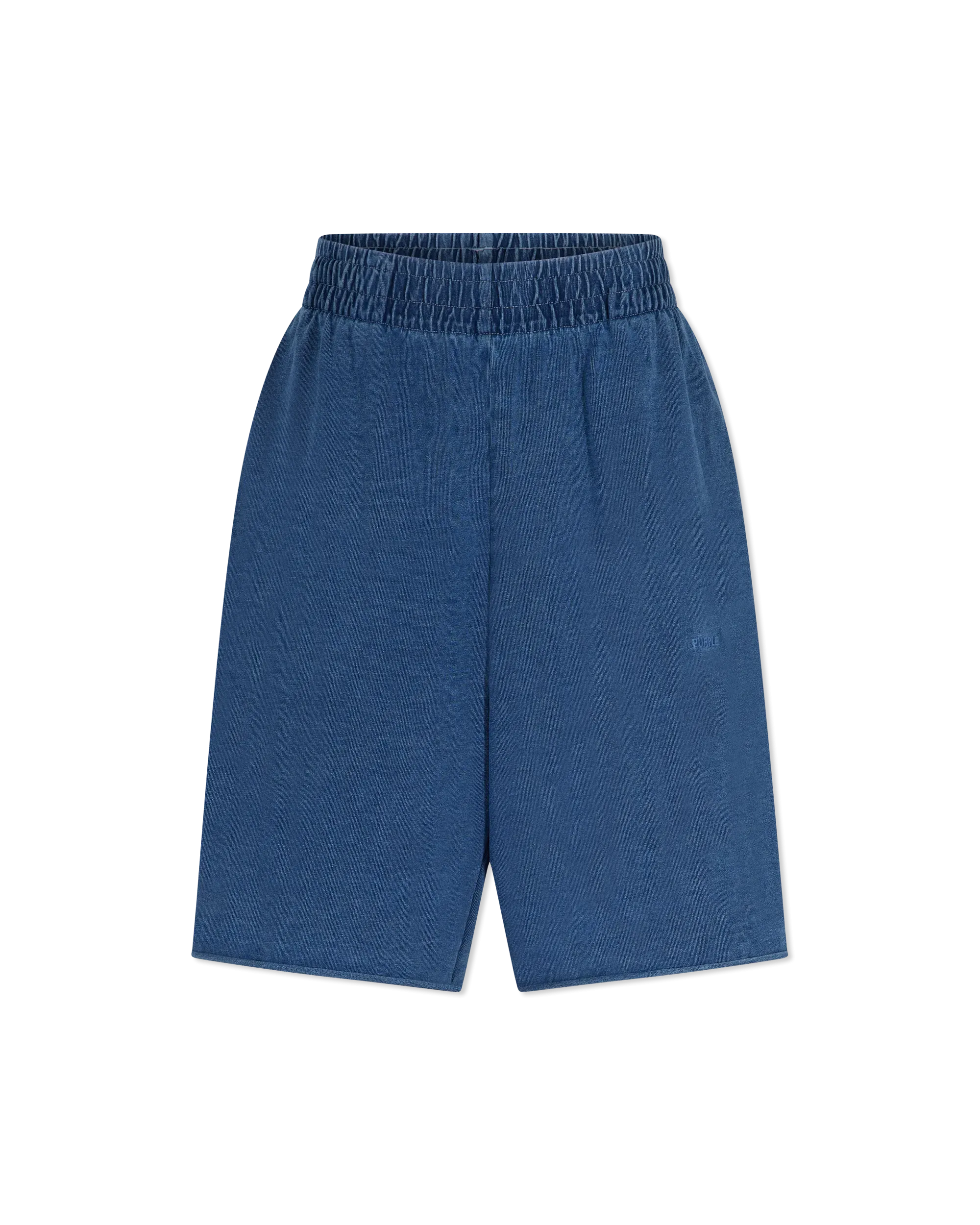 Purple Jeans Knit Jersey Shorts