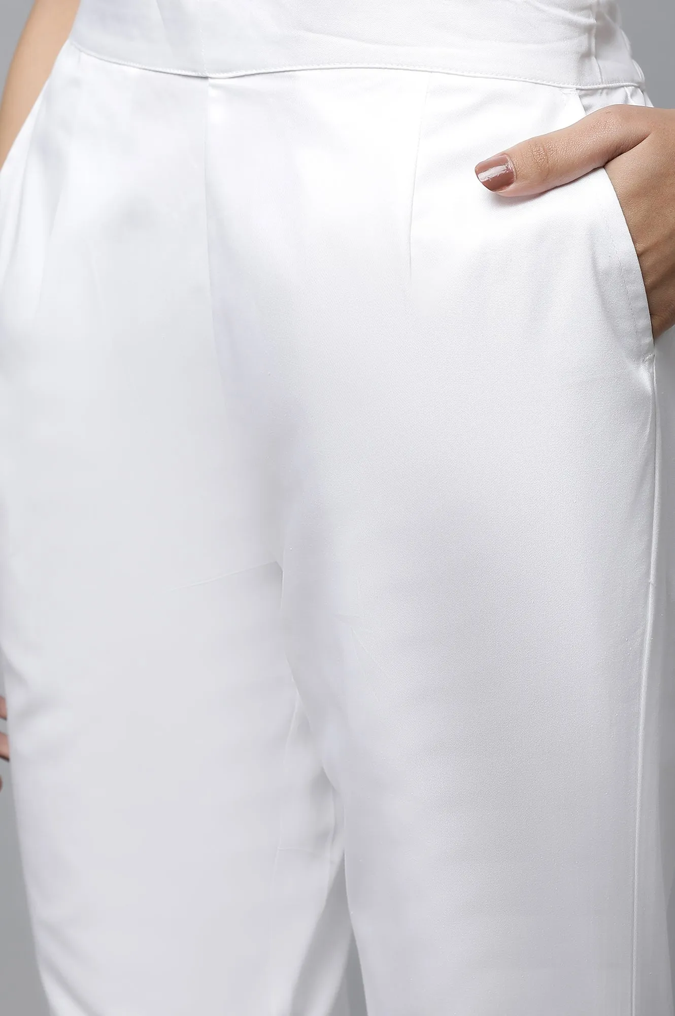 Purple Seer Sucker kurta & Trouser Set