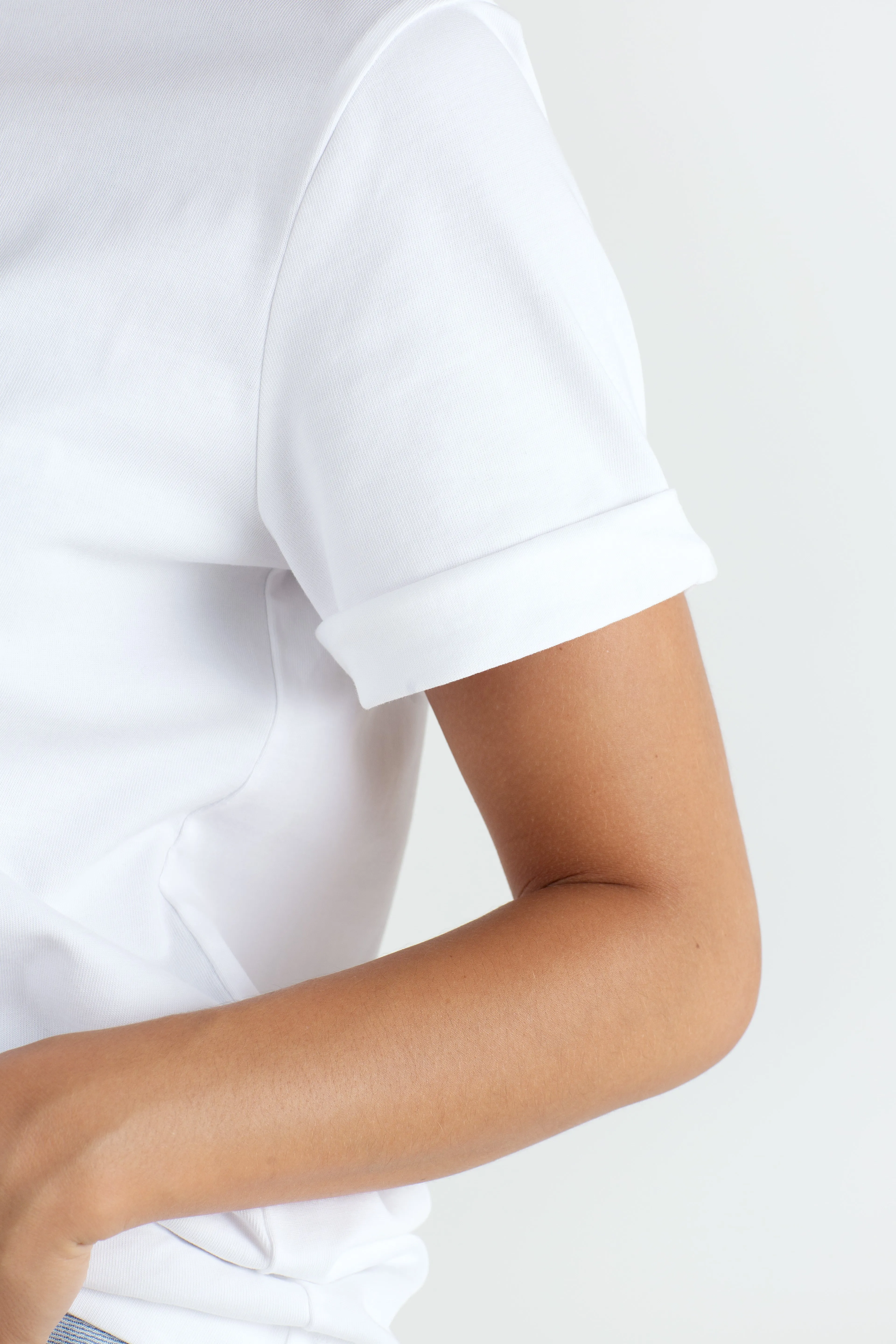 "The Anna" - Boyfriend T-shirt (White)