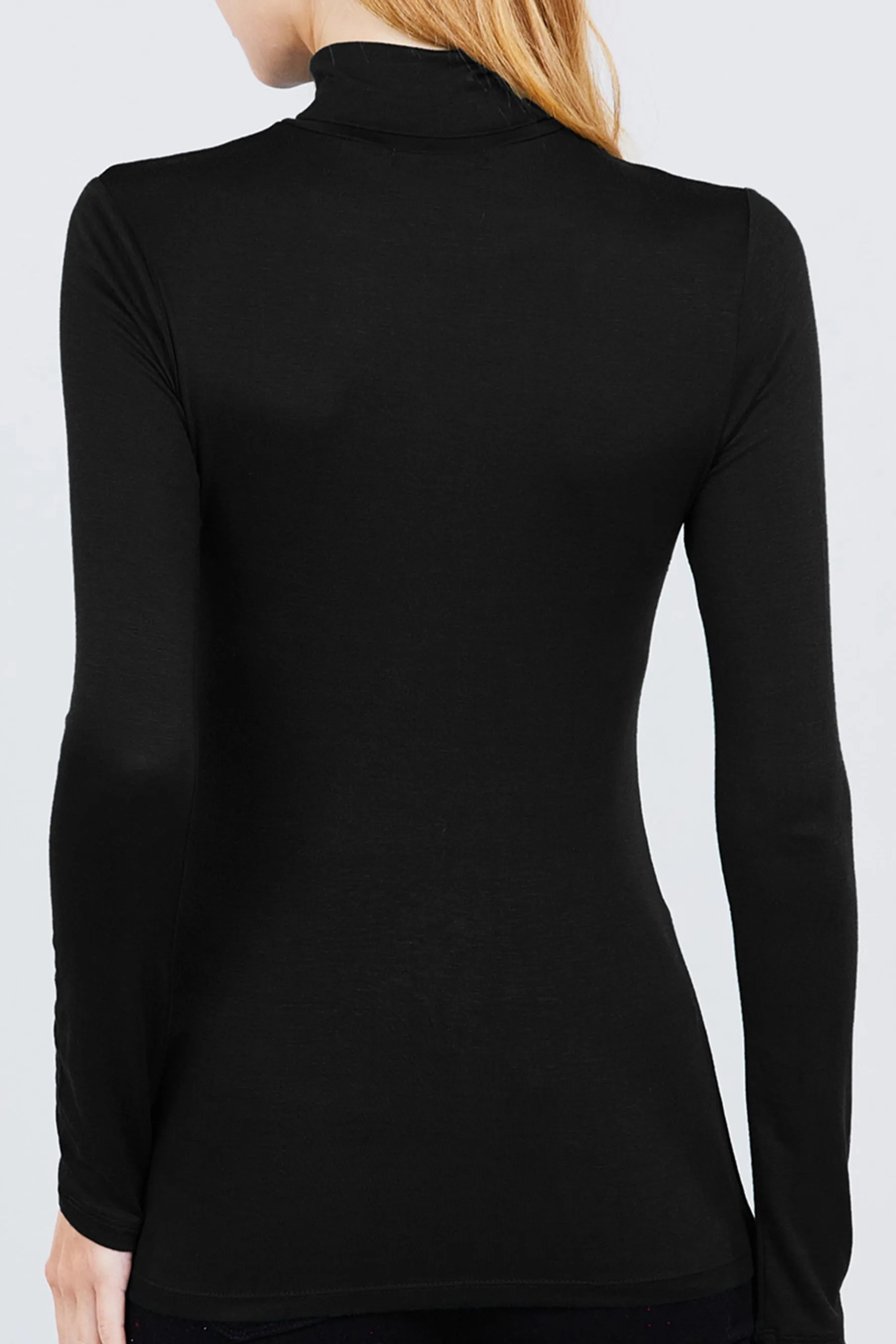 Rayon Spandex Turtle Neck Top Classic Long Sleeve T10073 $5.50Each