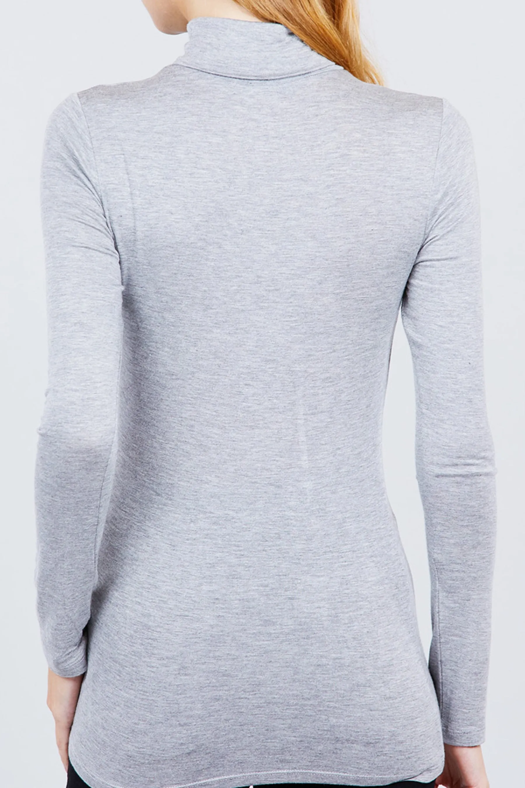 Rayon Spandex Turtle Neck Top Classic Long Sleeve T10073 $5.50Each