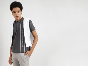 Regular Fit Polo Neck Printed T-Shirts