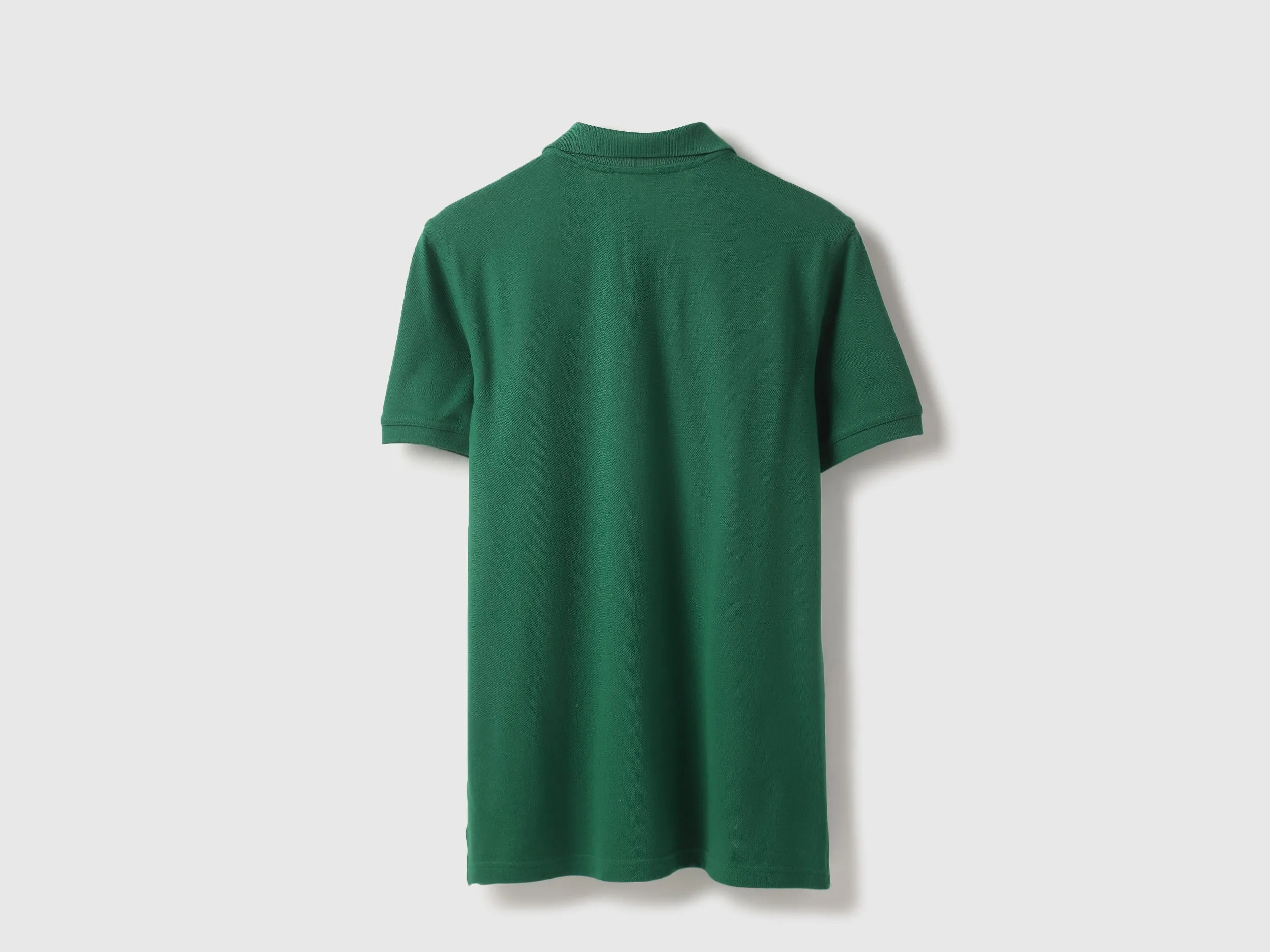Relaxed Fit Polo Neck Solid T-Shirt