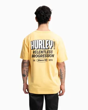 Relentless Tee- Ochre