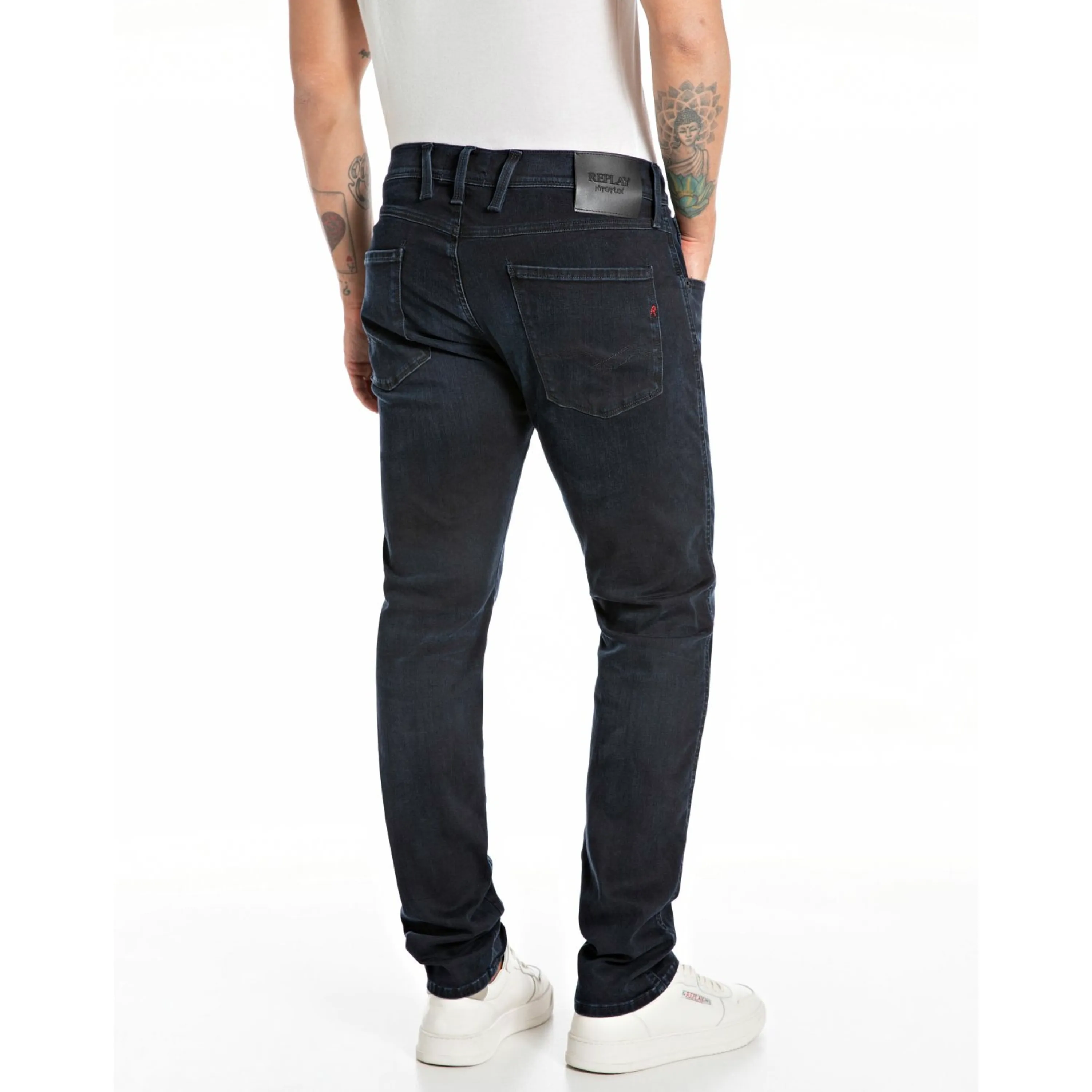 Replay Anbass Slim Fit Jeans - Dark Blue