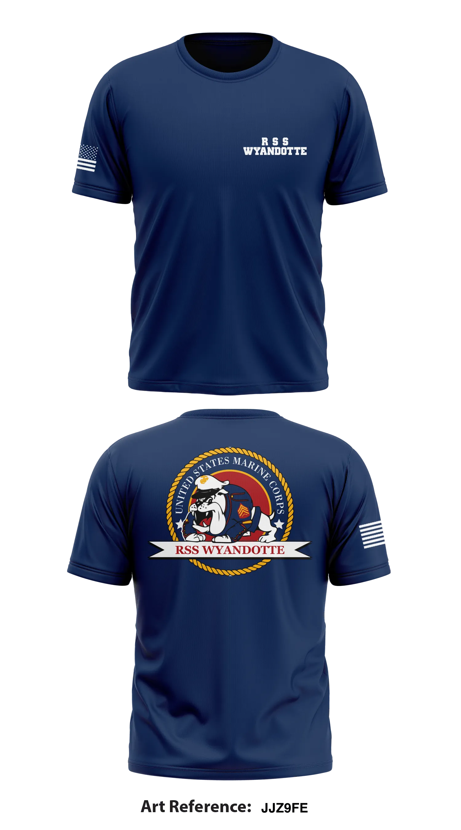 Rss Wyandotte  Store 1 Core Men's SS Performance Tee - JJZ9fE