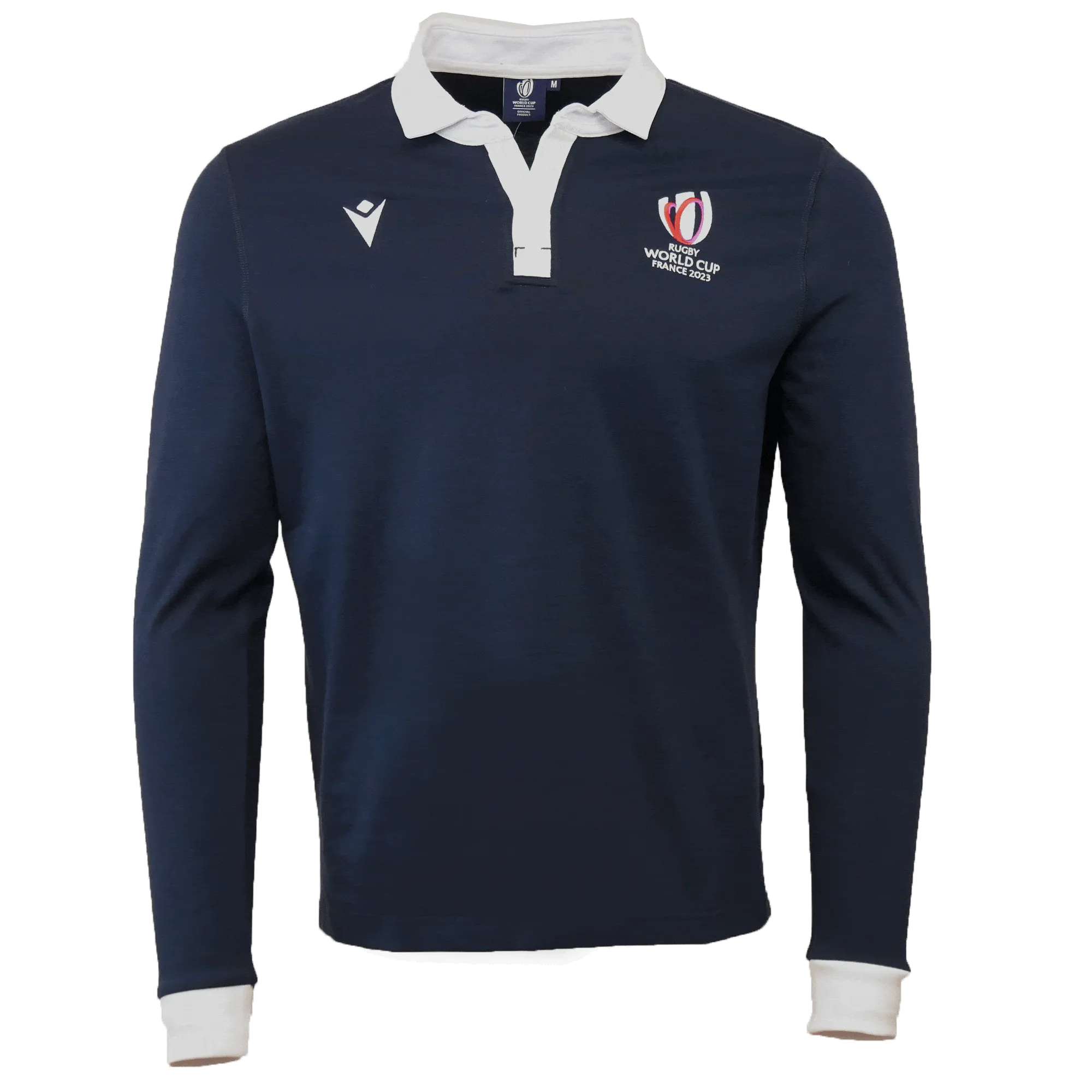 Rugby World Cup 23 Cotton Polo Shirt by Macron