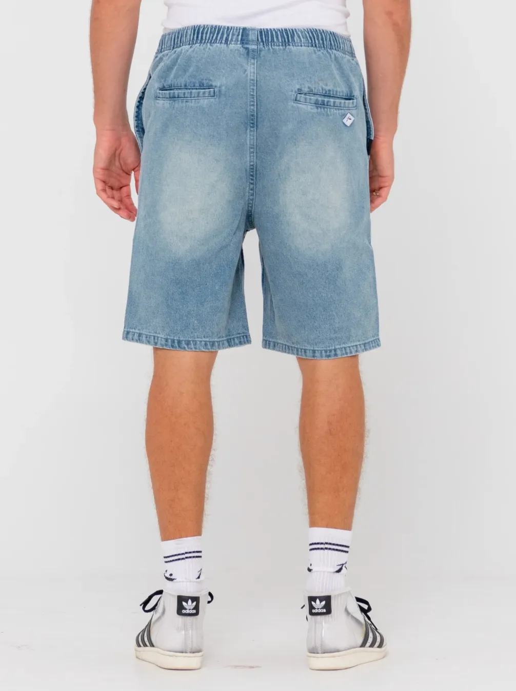 RUSTY Manila Heritage Jort - Hard Hat Blue