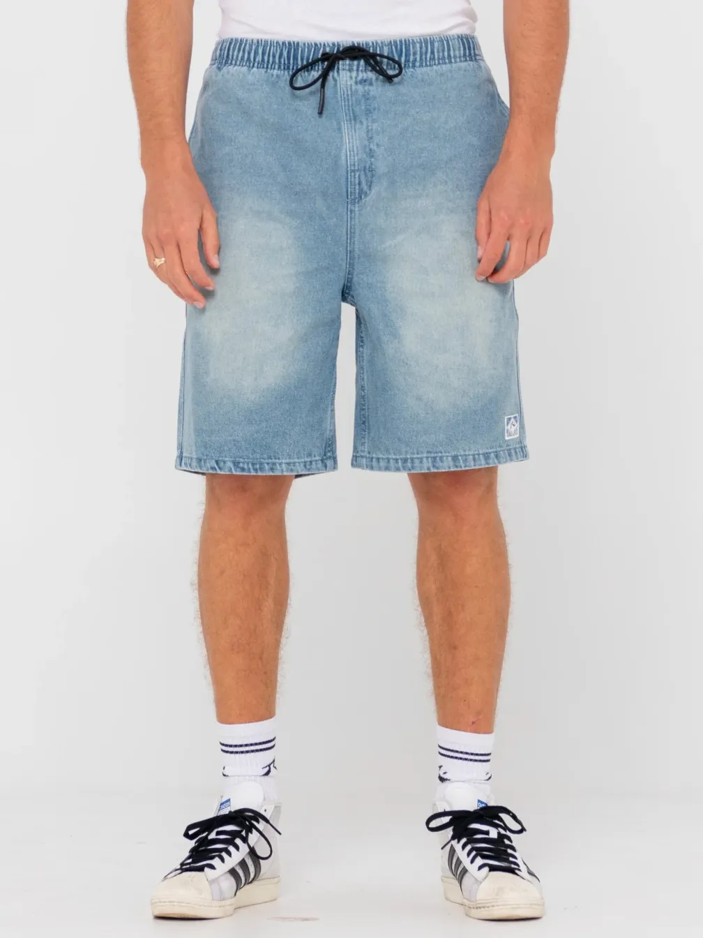 RUSTY Manila Heritage Jort - Hard Hat Blue