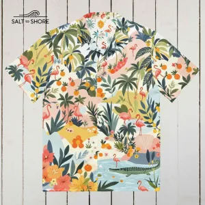 Salt to Shore | Coastal Elegance: Coastal Bliss Button Shirt