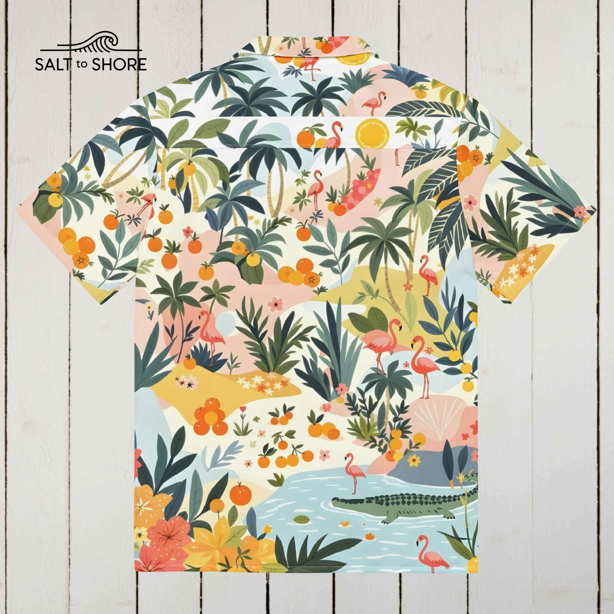 Salt to Shore | Coastal Elegance: Coastal Bliss Button Shirt