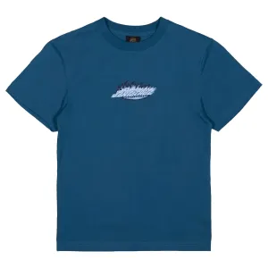 Santa Cruz - Ultimate Flame Dot Youth Tee Teal