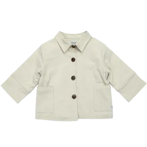 Sasha Jacket | Misty White