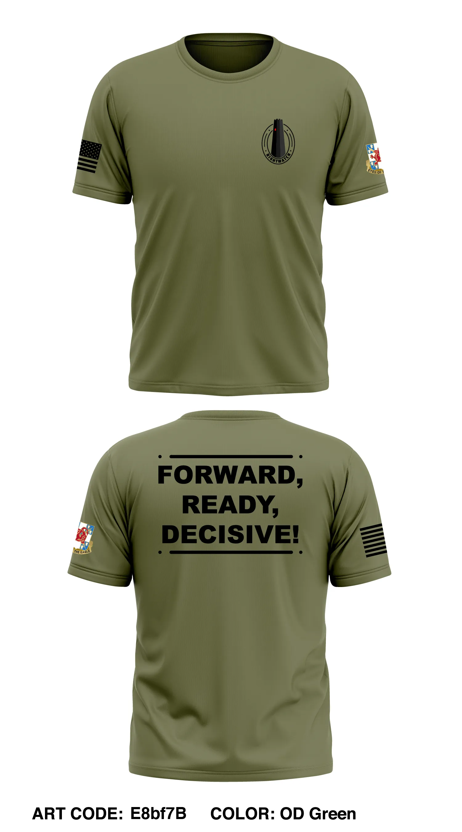 SDE-J, B CO, 311th MI BN Store 1 Core Men's SS Performance Tee - E8bf7B