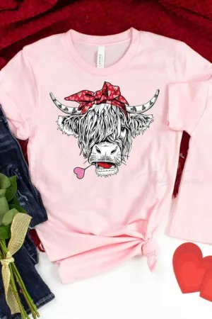 Shaggy Cow Valentine Tee