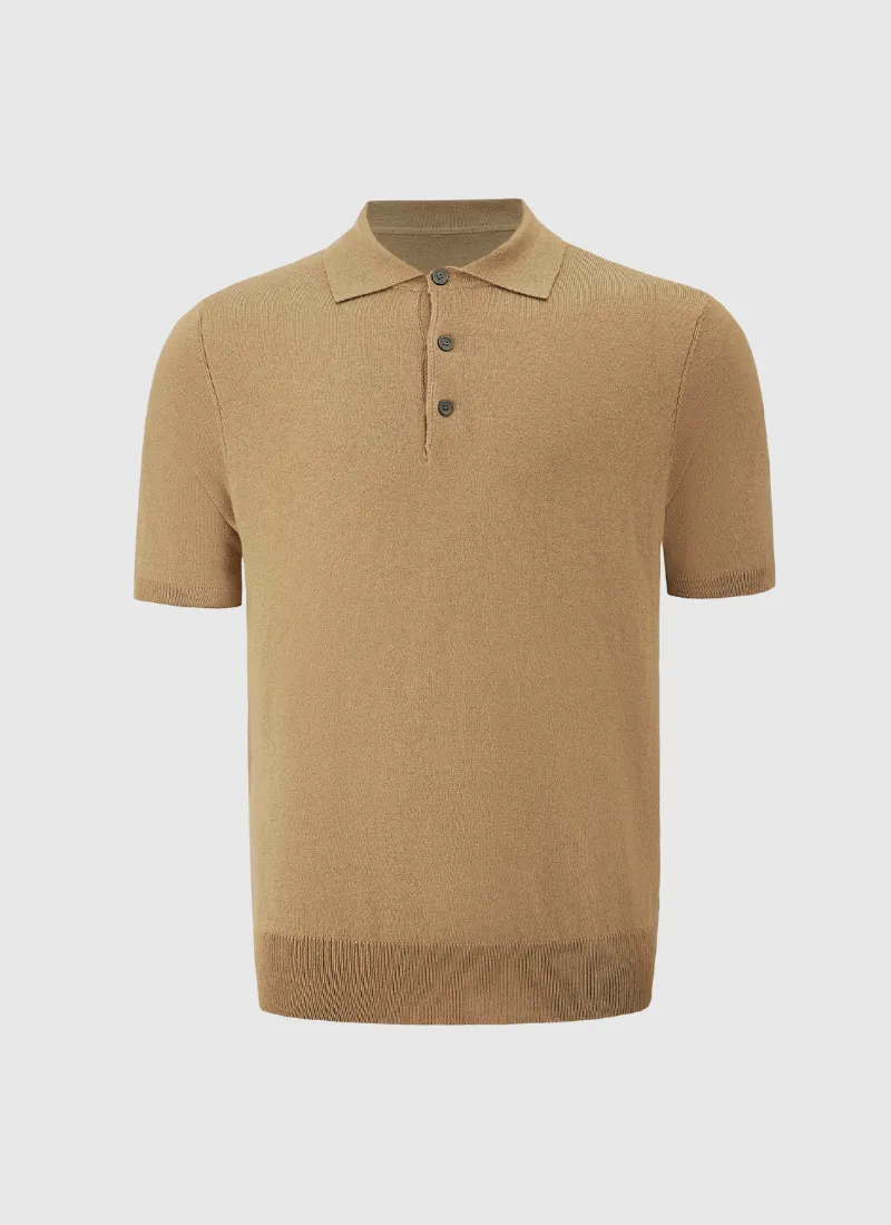 Silk Classic Polo T-Shirt