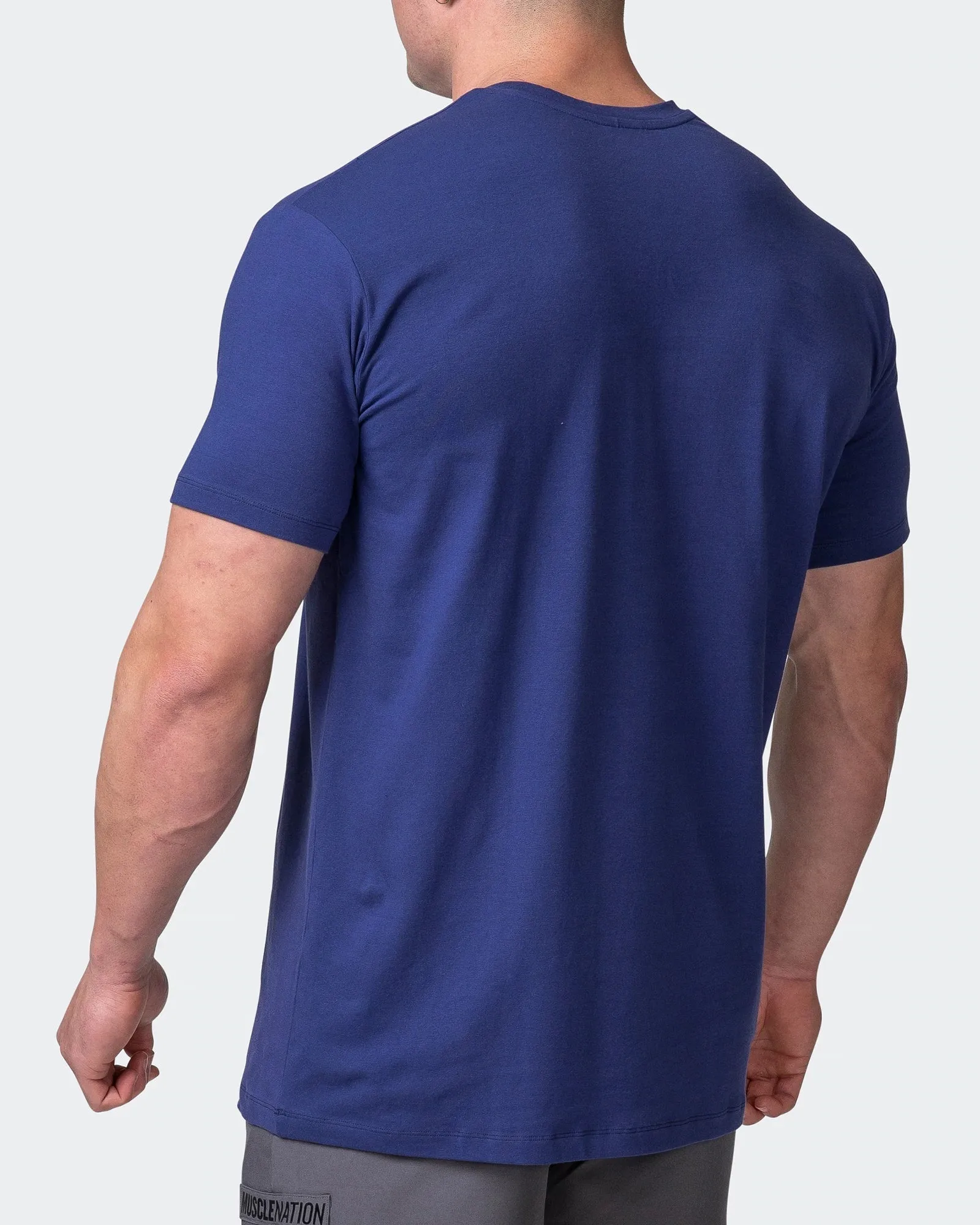 SLASH TEE Dark Cobalt
