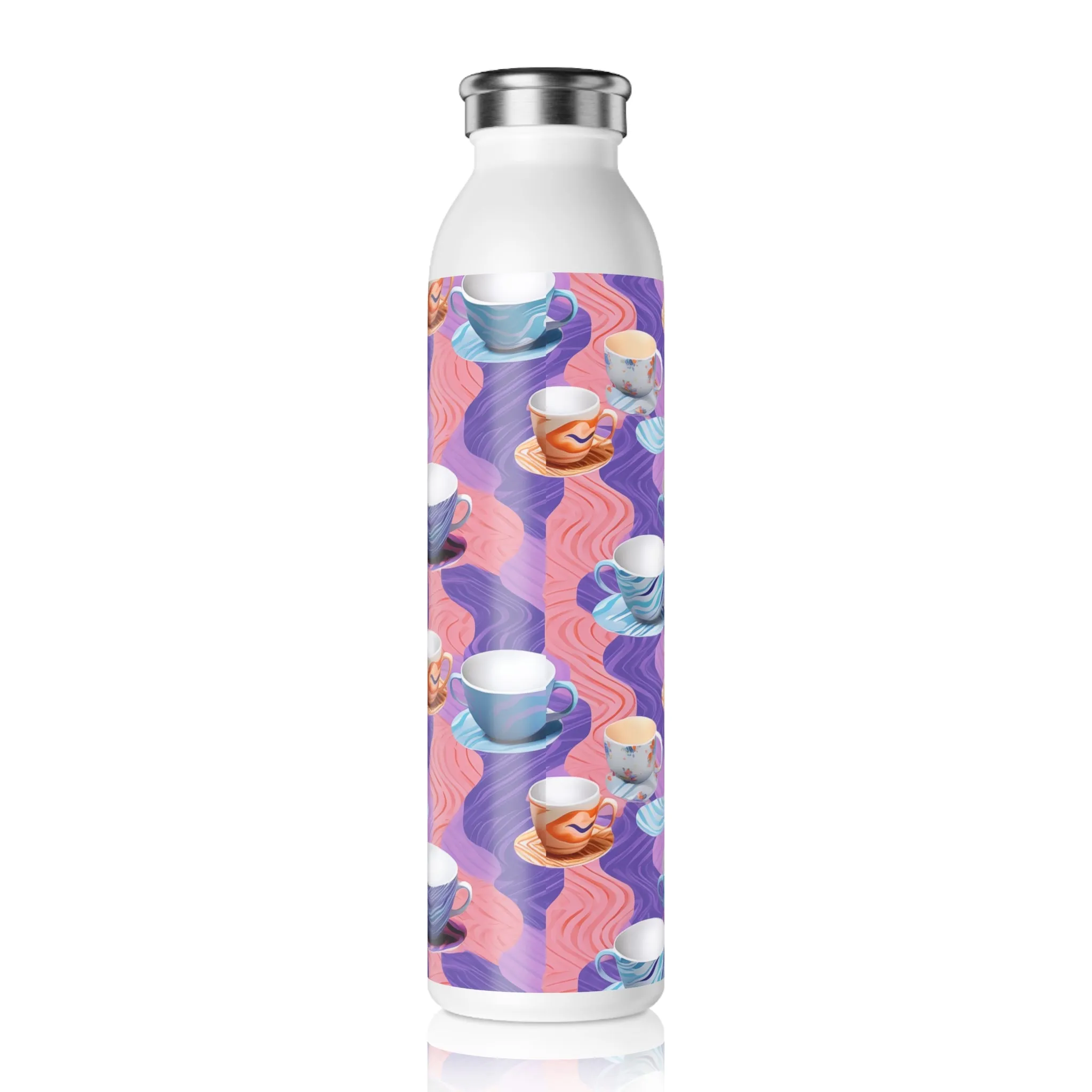 Slim Water Bottle - Emmalina Giverny Coffee Cups