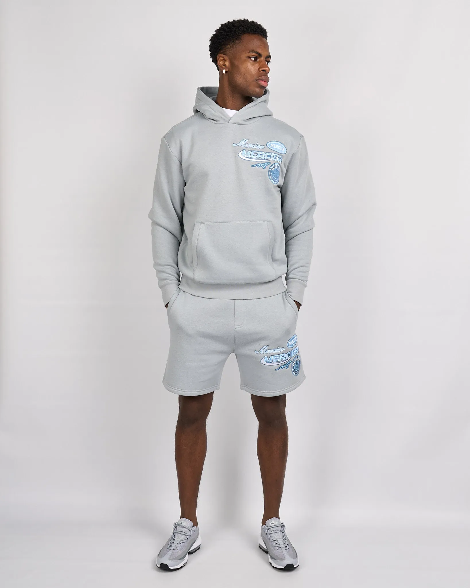 Smoke Blue Mercier Racer Hoodie