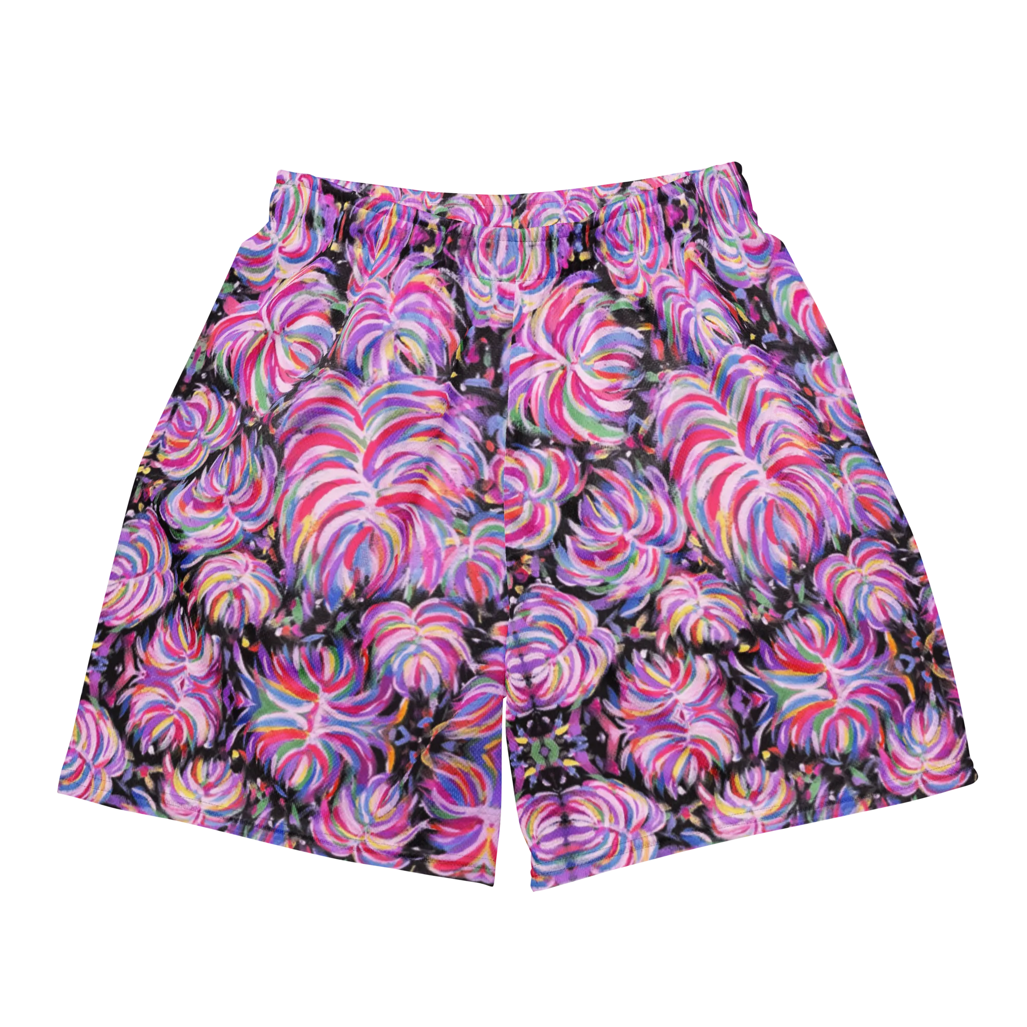 Soft Athletic Shorts (100% Recycled Material)- "Fluffy" Design