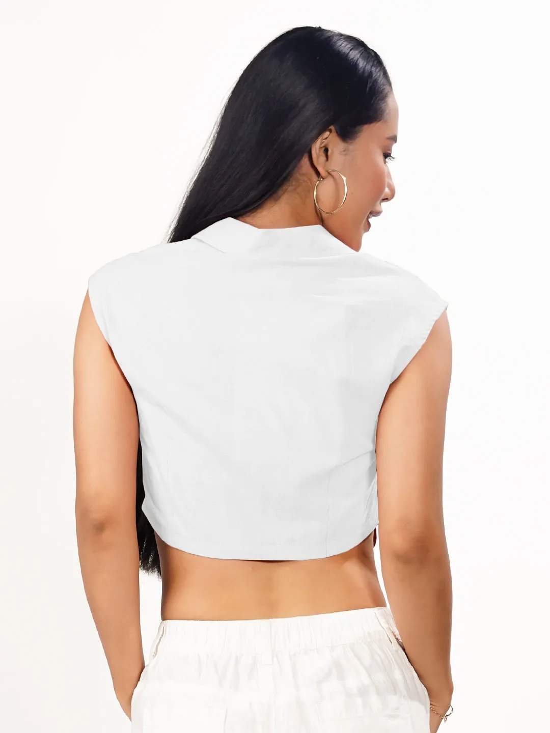 Solid Collared Shirt