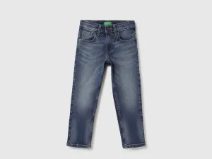 Solid Straight Fit Jeans