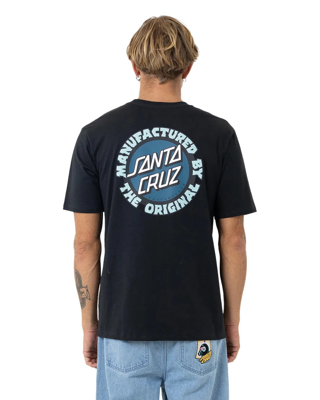 Speed MFG Dot Puff Tee - Off Black