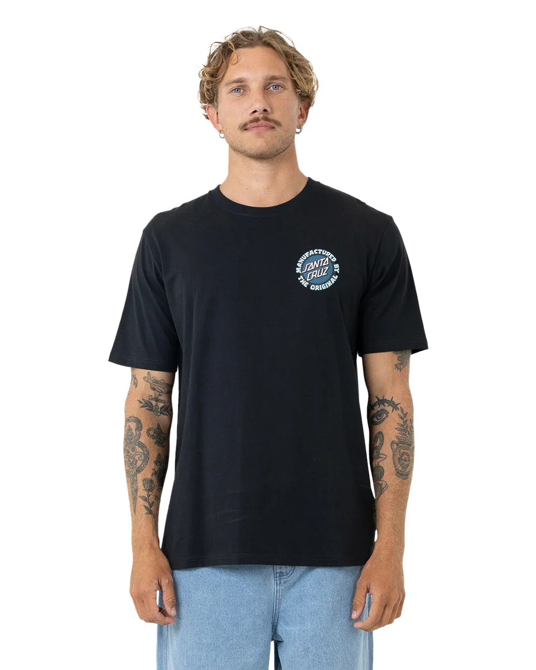 Speed MFG Dot Puff Tee - Off Black