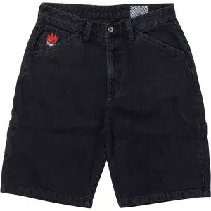 Spitfire Bighead Fill Denim Shorts Black