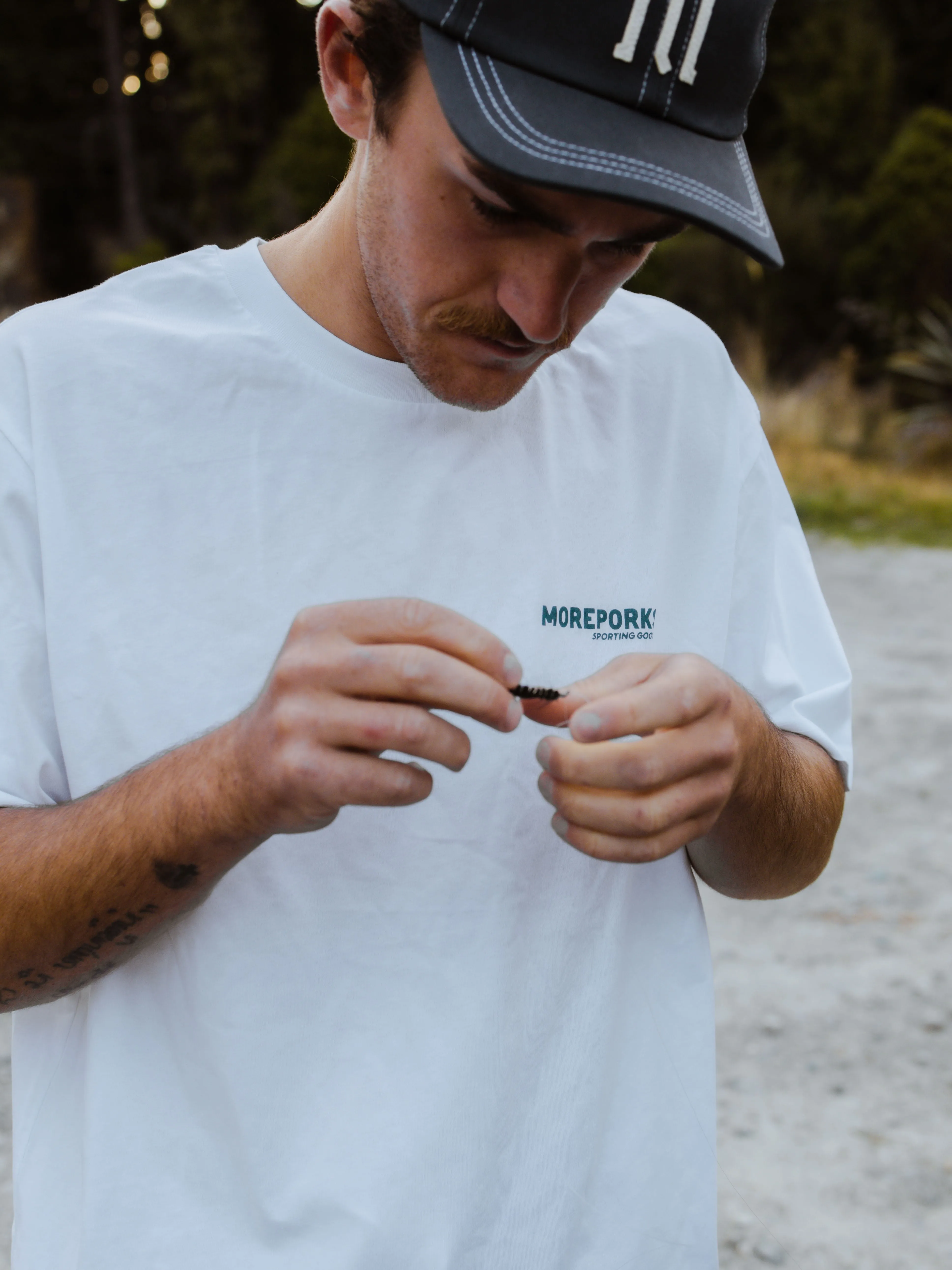 Sportsman Tee - White