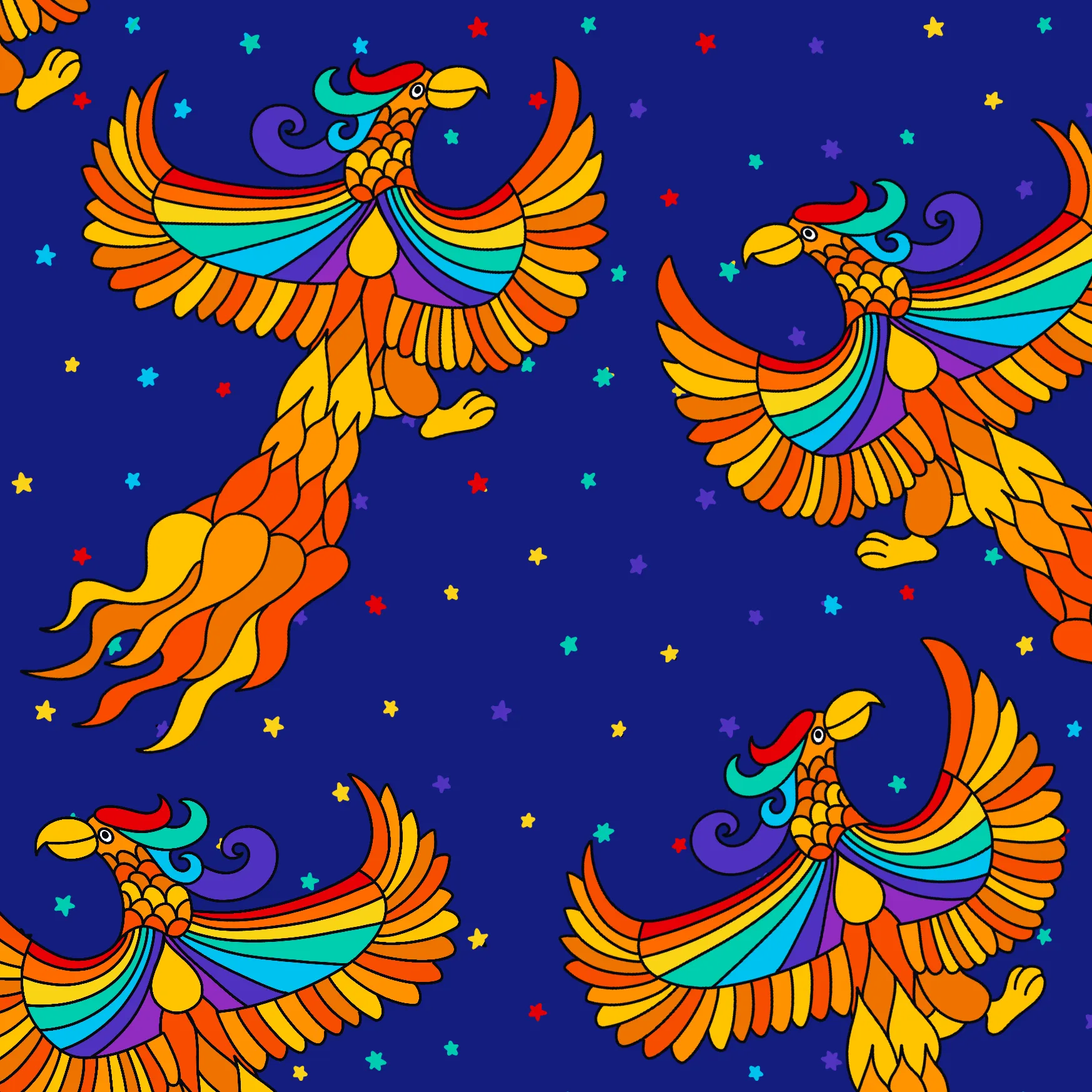 Squish Grow With Me Leggings - Phoenix