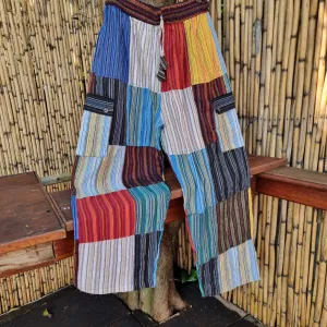 Sri Flora Patchwork Pants