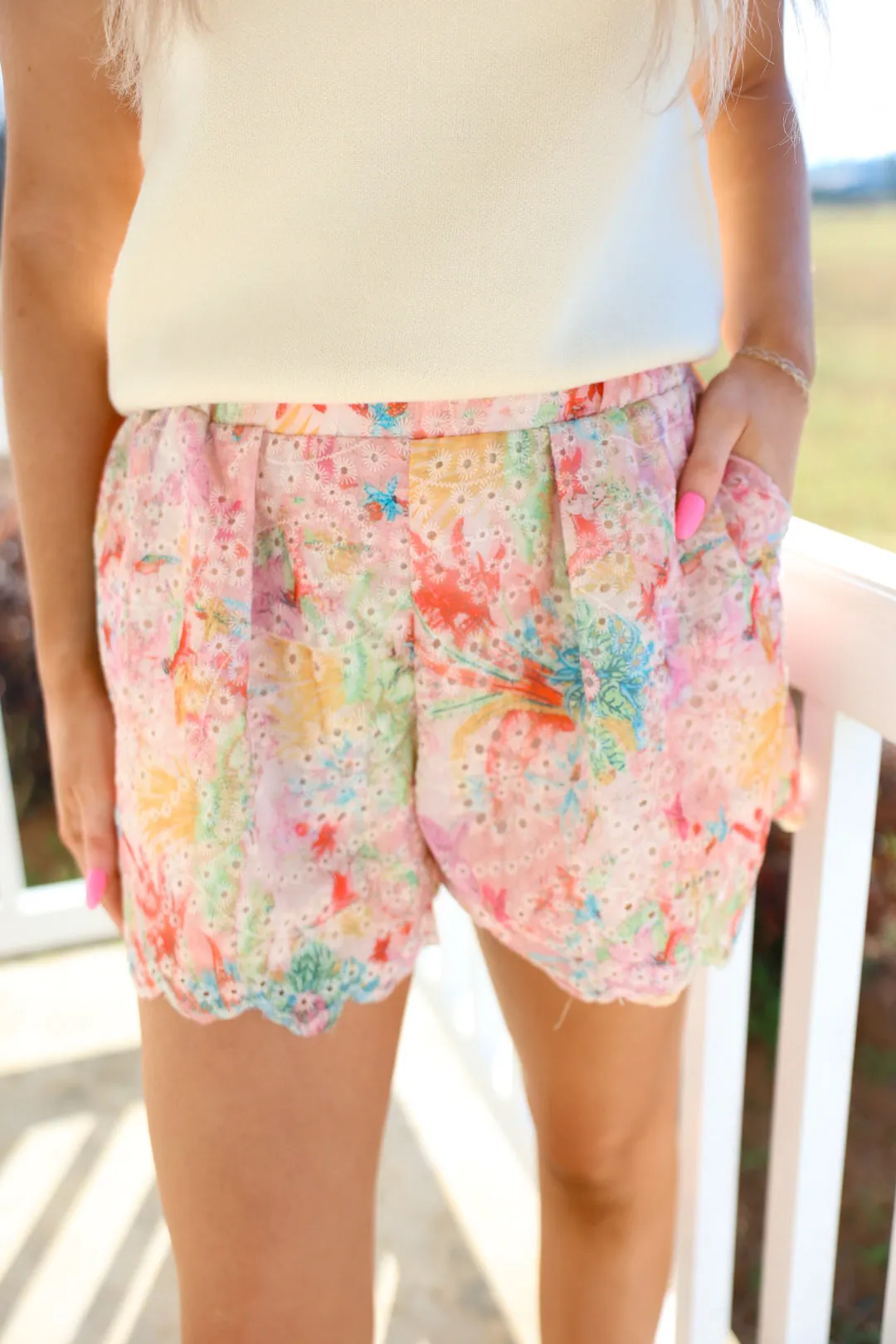 St. Barts Printed Shorts