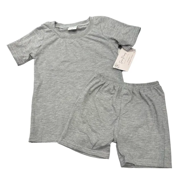 Stela Bean Boy's Grey Shorts Set NWT Size 5