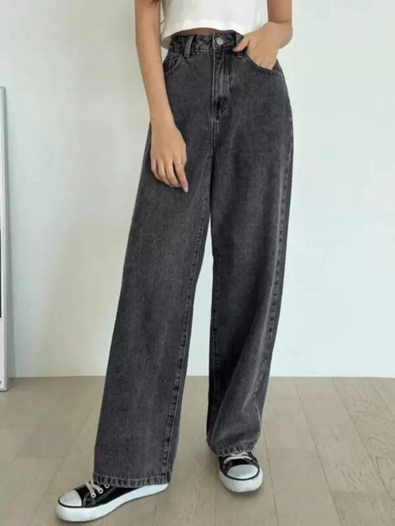 Stonewash Supreme Straight Leg Denim