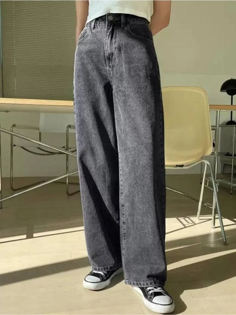 Stonewash Supreme Straight Leg Denim