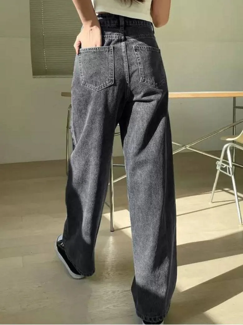 Stonewash Supreme Straight Leg Denim